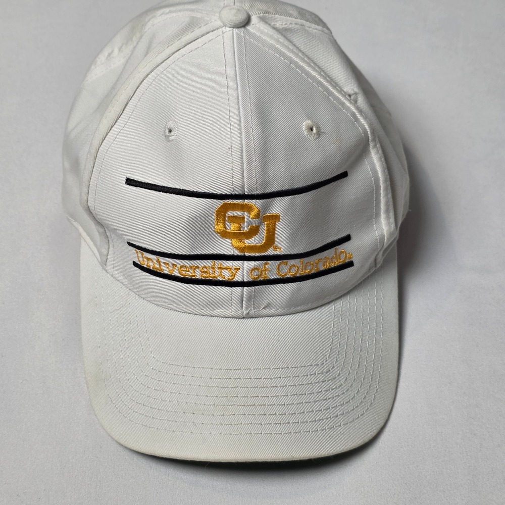 The Game University of Colorado Buffaloes Hat Bar Snapback Cap Vintage 1990's